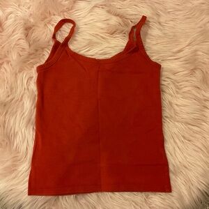 Women's Burnt Orange Tank Top
